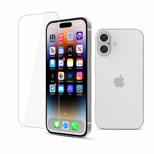 22 cases Tempered Glass Screen Protector | Made for iPhone 16