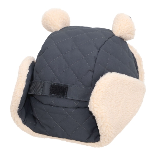 Chapeau d'aviateur d'hiver Teddy de Calikids - fer