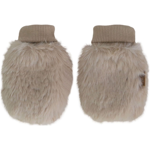 Calikids Soft Teddy Mittens - Sand