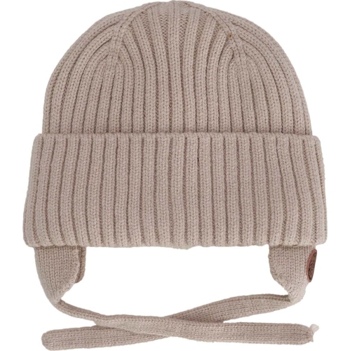 Chapeau d'hiver en tricot doux Cashmere-Feel de CaliKids - Beige