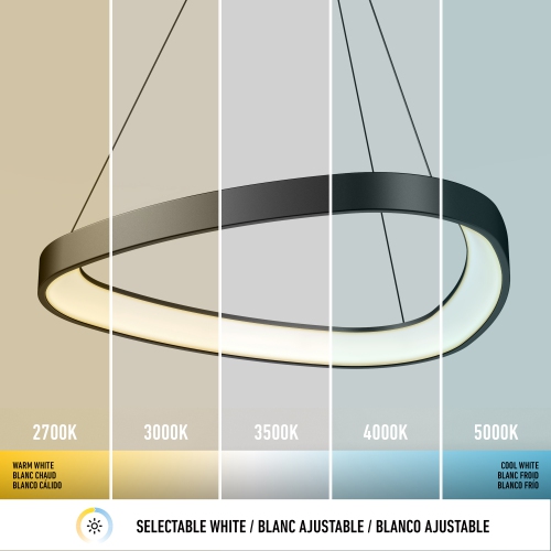 Artika Bjorn Modern LED Pendant light, Matte black