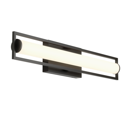 Applique de salle de bain moderne Artika Rialto, noir mat