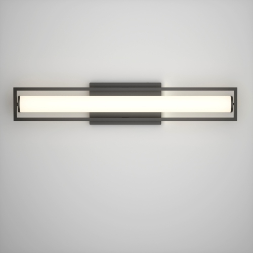 Artika Rialto Modern Bathroom Vanity Light Fixture, Matte Black