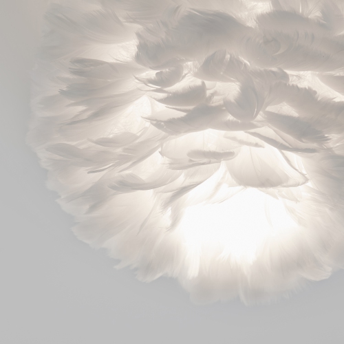 Plafonnier moderne encastré Artika Plume, blanc