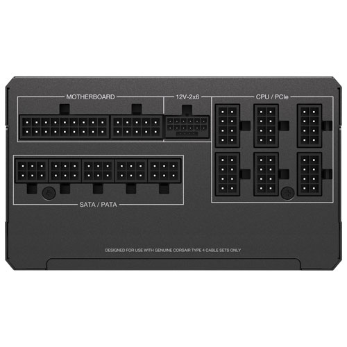 Bloc d'alimentation entièrement modulaire ATX de 1000 W RMx de Corsair