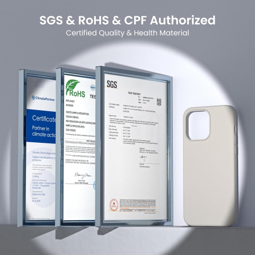 ORNARTO – compatible avec l’étui iPhone 15 Pro 6,1 po, mince silicone liquide 3 couches, étui protecteur en caoutchouc souple entièrement recouvert