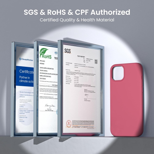 ORNARTO Compatible with iPhone 15 Plus Case 6.7", Slim Liquid Silicone 3 Layers Full Covered Soft Gel Rubber Case Protective Cover 6.7 inch-Peach