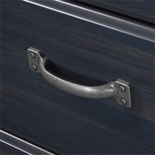 South Shore Storage Bed and Bookcase Headboard Set Blueberry Ulysses