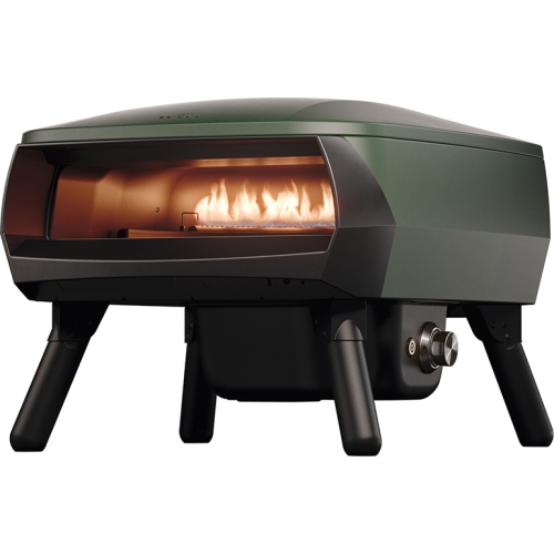 13” Witt Piccolo Pizza Oven with rotating stone - Matte Green