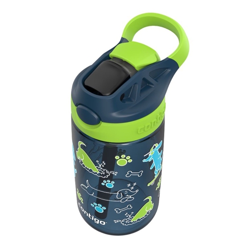 Contigo - bouteille d'eau pour enfants, couvercle antifuite, capacité 414&nbsp;ml, motif chien