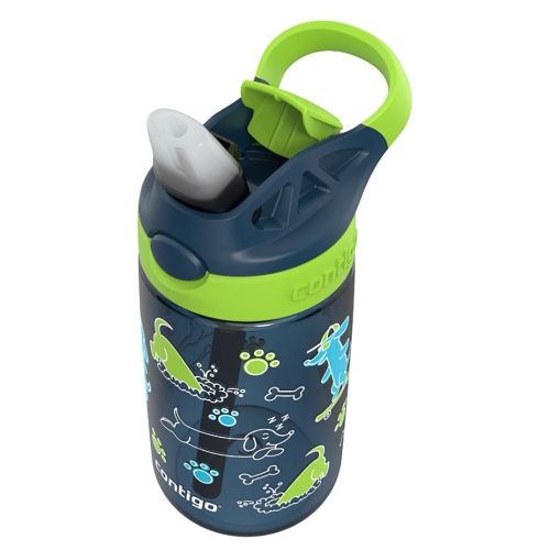 Contigo - bouteille d'eau pour enfants, couvercle antifuite, capacité 414&nbsp;ml, motif chien