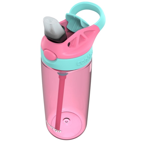 Contigo - bouteille d'eau pour enfants, couvercle antifuite, capacité 591&nbsp;ml, rose