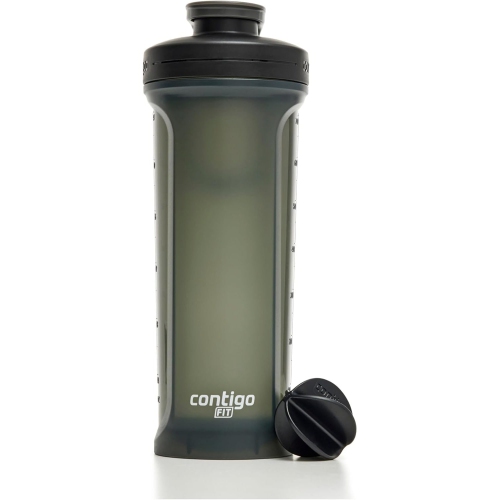 Contigo - bouteille d'eau / Protein Shaker, couvercle antifuite, capacité 828&nbsp;ml, vert