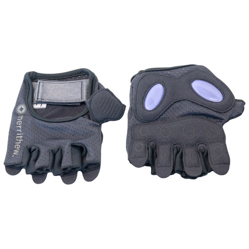 Merrithew Padded Fitness Gloves - Medium - Grey