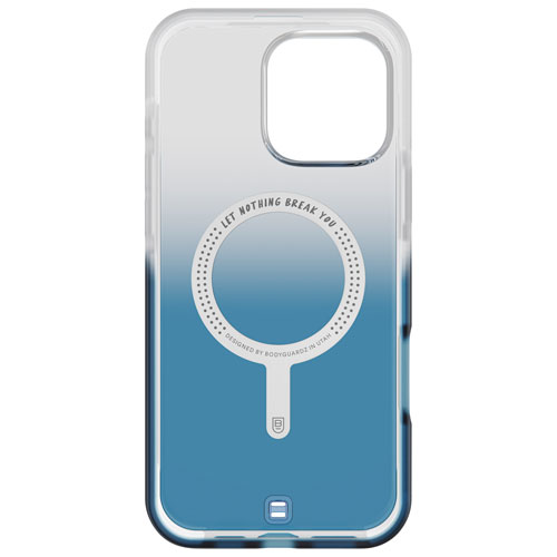 Étui rigide ajusté Ace Pro de BodyGuardz avec MagSafe pour iPhone 16 Pro Max - Bleu