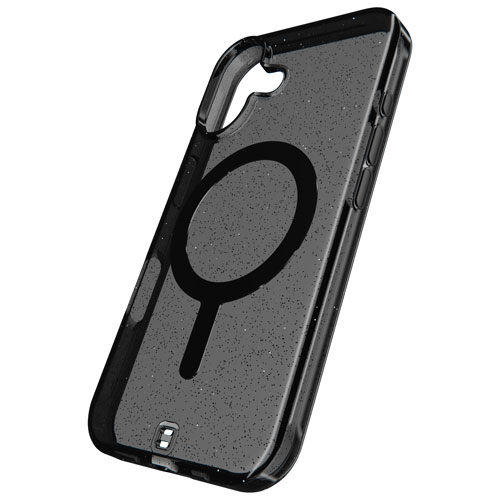 Étui rigide ajusté Carve de BodyGuardz avec MagSafe pour iPhone 16 - Noir