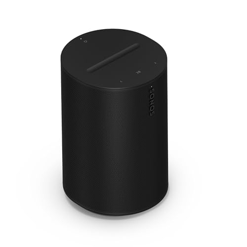 Sonos Era 100 - Noir - sans fil, haut-parleur intelligent compatible Alexa