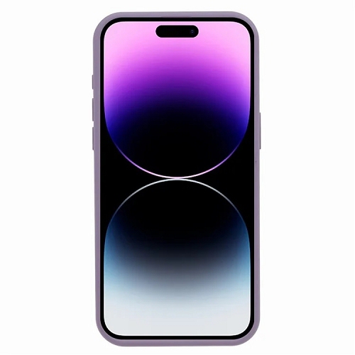 TopSave Goospery Liquid Silicone Gel Rubber Full Body Protection Cover Case For iPhone 16 Pro, Purple