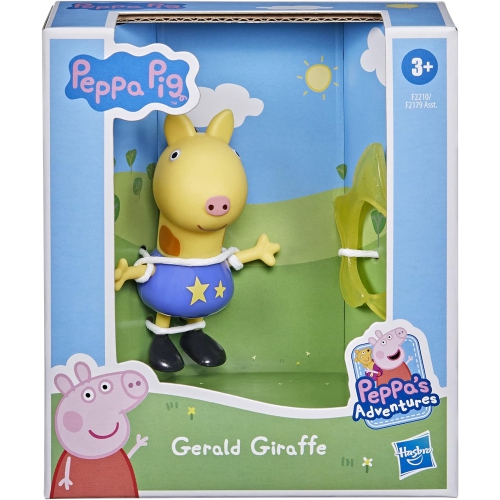 Hasbro Peppa Pig Peppa’s Adventures Peppa’s Fun Friends Preschool Toy, Gerald Giraffe Figure, Ages 3 and Up, F2210
