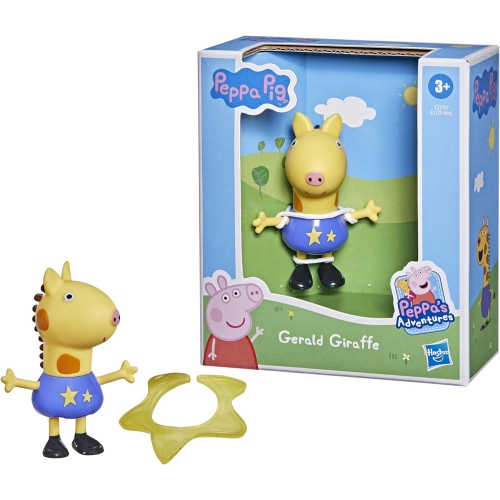 Hasbro Peppa Pig Peppa’s Adventures Peppa’s Fun Friends Preschool Toy, Gerald Giraffe Figure, Ages 3 and Up, F2210