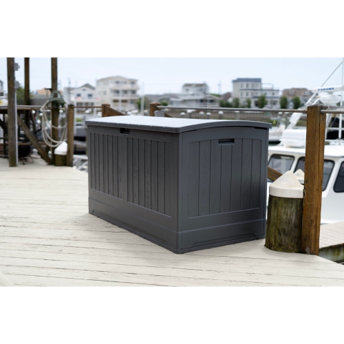 Suncast - 200 Gal. Extra Large Deck Box - Peppercorn