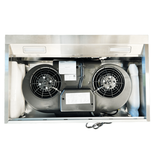 Blue Ocean ™ 30 inch RH803B 800 CFM Stainless Steel Under Cabinet Mount Kitchen Range Hood withConvertible Duct