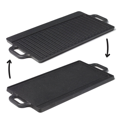 The Rock by Starfrit Cast Iron Grill/Griddle Non-Stick