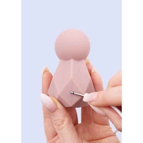 Amour - Luxury Compact Vibrator - Perfectly Nude Pink