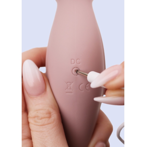 Amour - Air Pulse/G Spot Stimulator - Perfectly Nude Pink