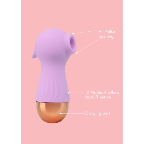 Euphoria - Air Pulse Vibrator - Lavender Dreams