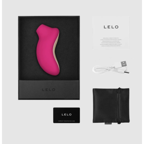 Appareil de massage clitoridien Luelo Sona Cruise - Cerise