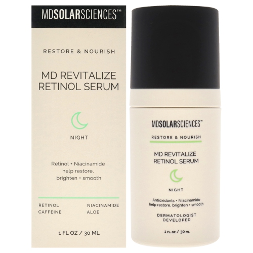 MD Revitalize Serum de rétinol par MDSolarSciences pour unisexe sérum