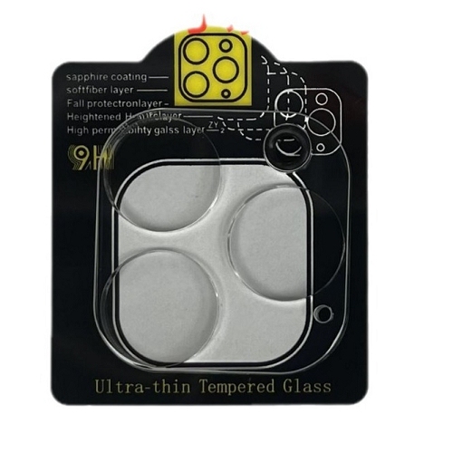 TopSave Full Transparent, 3D Full Coverage Camera Lens Protection For iPhone 16 Pro Max, iPhone 16 Pro (6.3")