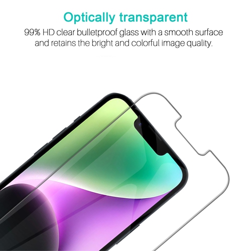 Protecteur d'écran Supershield pour iPhone 16 avec protecteur d'écran en verre trempé antireflet