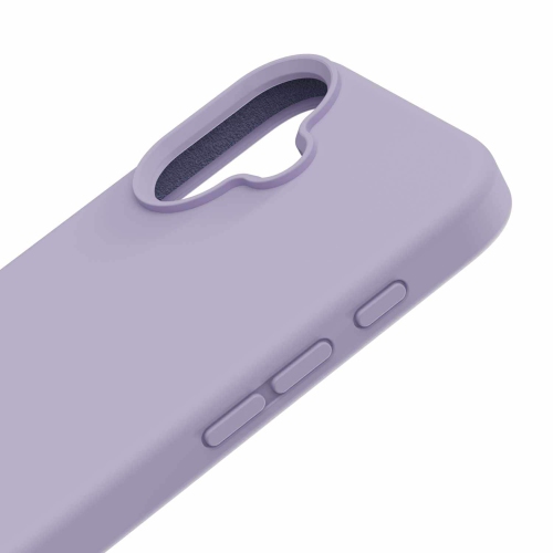 Blu Element Silicone w/MagSafe Lavender Case for iPhone 16 | Slim, Protective and Rugged