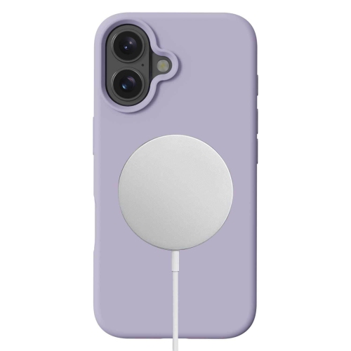 Blu Element Silicone w/MagSafe Lavender Case for iPhone 16 | Slim, Protective and Rugged