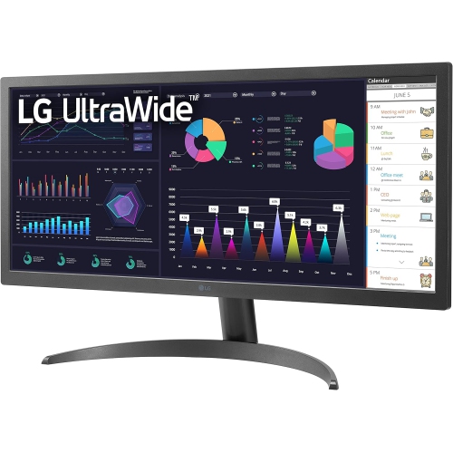 Open Box - LG 26" UltraWide FHD HDR10 IPS Monitor with AMD FreeSync 26WQ500B