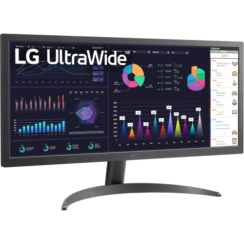 Open Box - LG 26" UltraWide FHD HDR10 IPS Monitor with AMD FreeSync 26WQ500B