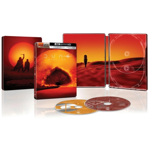 Dune: Part Two [Steelbook] [4K Ultra HD + Blu-ray + Digital]