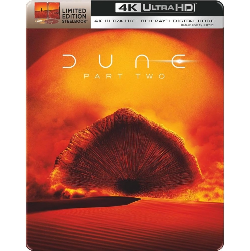 Dune: Part Two [Steelbook] [4K Ultra HD + Blu-ray + Digital]