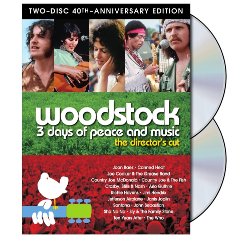 Woodstock 3 Days of Peace and Music Director's Cut 40th Anniversary Special Edition [DVD]