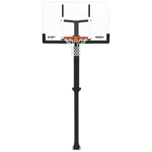 Lifetime Mammoth 54" Lift Bolt Tempered Glass Basketball System