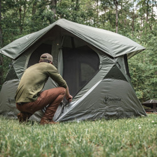 Gazelle T4 4-Person Hub Tent - Green