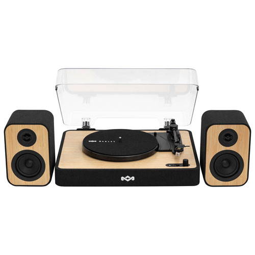 House of Marley Stir It Up Revolution Turntable with Speakers - Exclusive Retail Partner