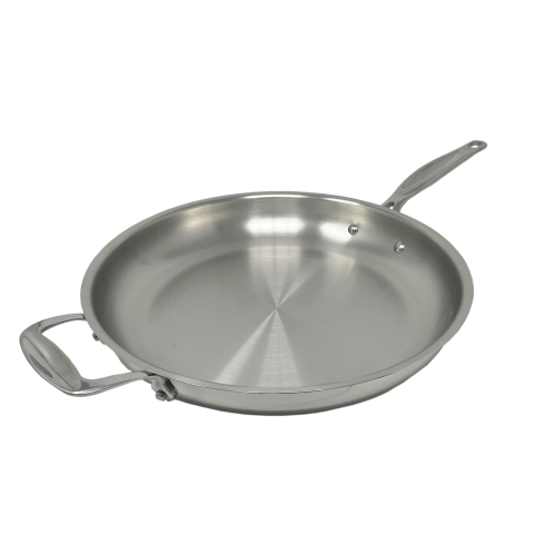 Meyer Confederation Stainless Steel 32cm/12.5" Frying Pan, Skillet, Made in Canada