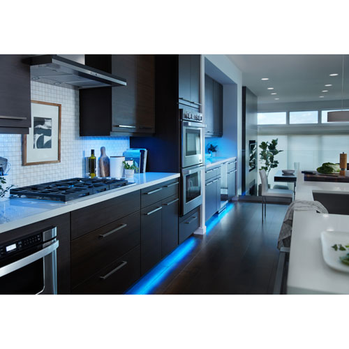 Bande lumineuse intelligente DEL pour l'intérieur à raccordement direct de 4,9 m Cync de GE