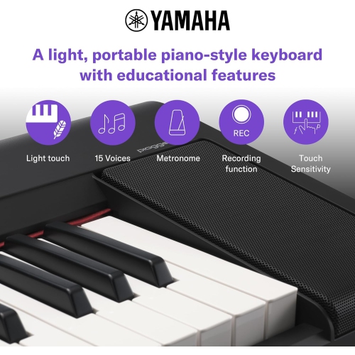 Yamaha Piaggero NP-35 76-Key Digital Piano - White