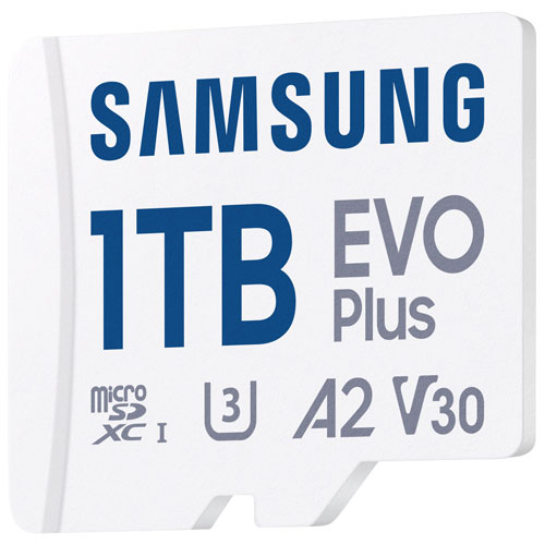 Samsung Evo Plus 1TB 160MB/s microSDXC UHS-I Memory Card with SD Adapter