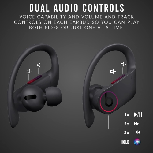 Beats Powerbeats Pro Wireless Earphones - 9 Hours of Listening Time, Sweat Resistant Earbuds - Black by BEATS BY DR. DRE - Refurbished condition - Image 3