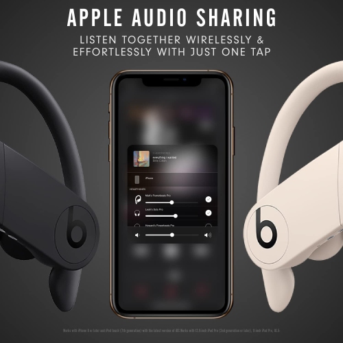 Beats Powerbeats Pro Wireless Earphones - 9 Hours of Listening Time, Sweat Resistant Earbuds - Black by BEATS BY DR. DRE - Refurbished condition - Image 5